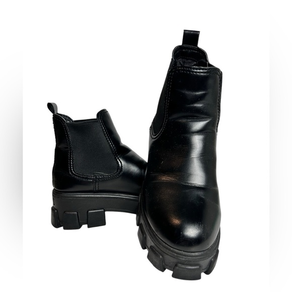 Circus by Sam Edelman Darielle Ankle Boot, Size 6.5, lug sole, like NEW Combat - Picture 7 of 10